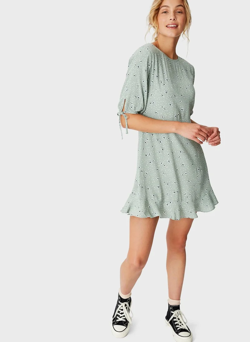 Cotton On Ruched Detail Dress