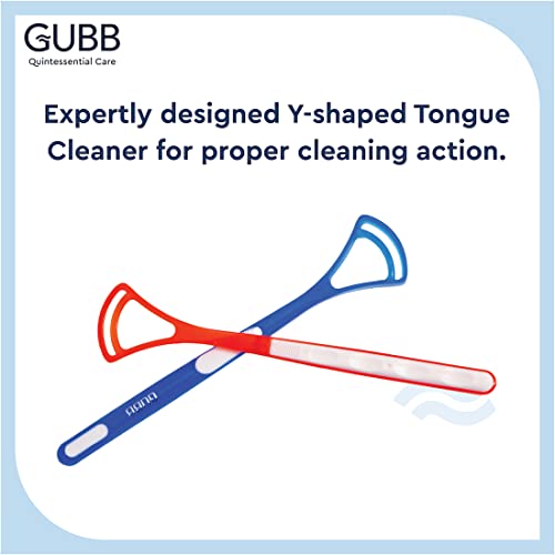 Gubb Tongue Cleaner For Men & Women | Gently cleanses tongue | Made with Premium material | Ideal for men | Great for oral hygiene |Removes impurities | Easy to hold | Perfectly designed - Image 2