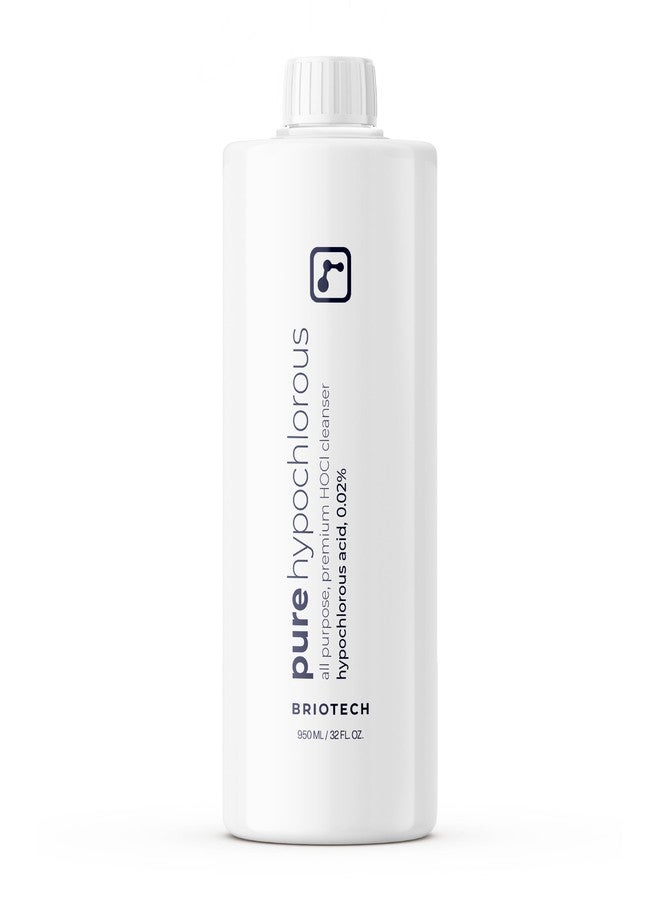 BRIOTECH Pure Hypochlorous Acid Cleanser, Original Premium HOCl Topical Solution, Multi-Purpose Cleaner, Family Approved & Pet Friendly, 32 fl oz Refill - Image 1