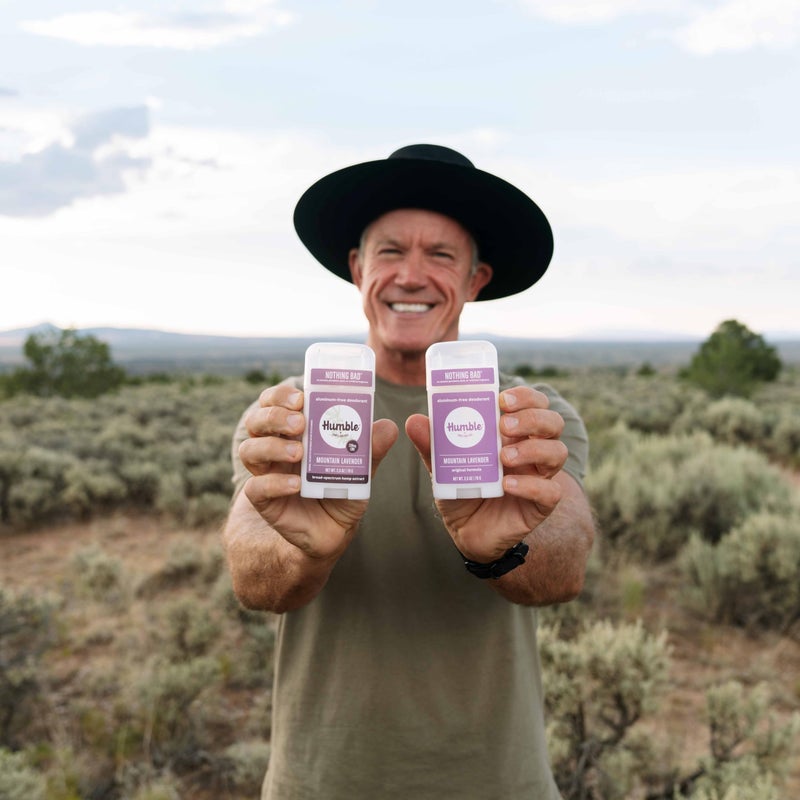 HUMBLE SIMPLE AND TRUE. HUMBLE BRANDS Original Formula Aluminum-free Deodorant. Long Lasting Odor Control with Baking Soda and Essential Oils, Mountain Lavender, Pack of 3 - Image 5