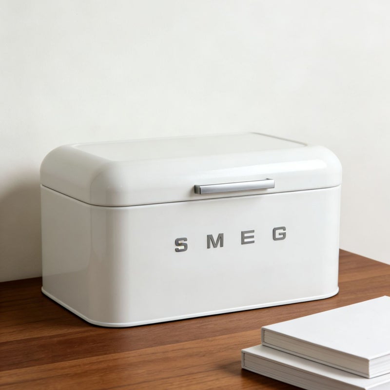 صندوق تخزين بغطاء بتصميم SMEG للمنزل والمكتب، منظم للمفاتيح ومستحضرات التجميل