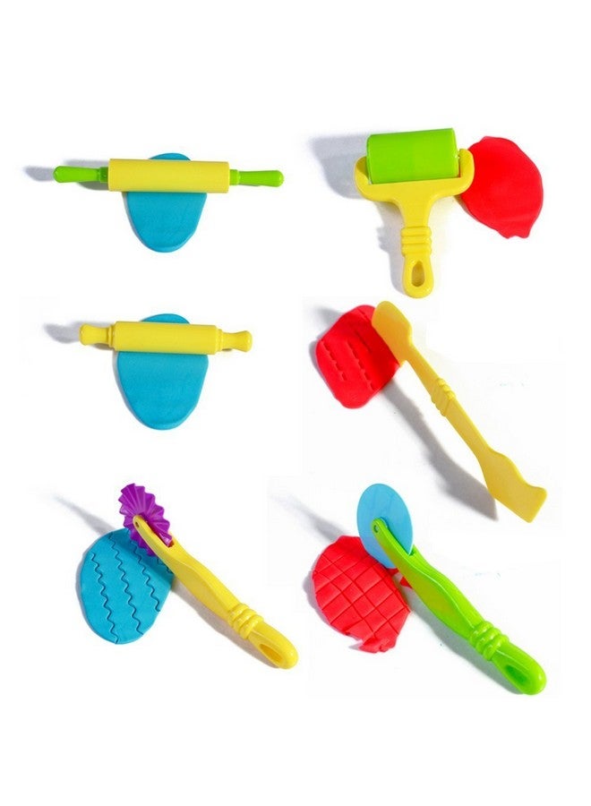 كبير آرت مجموعة أدوات الطين للأطفال من كابير آرت، 6 قطع - متعددة الألوان - Image 2