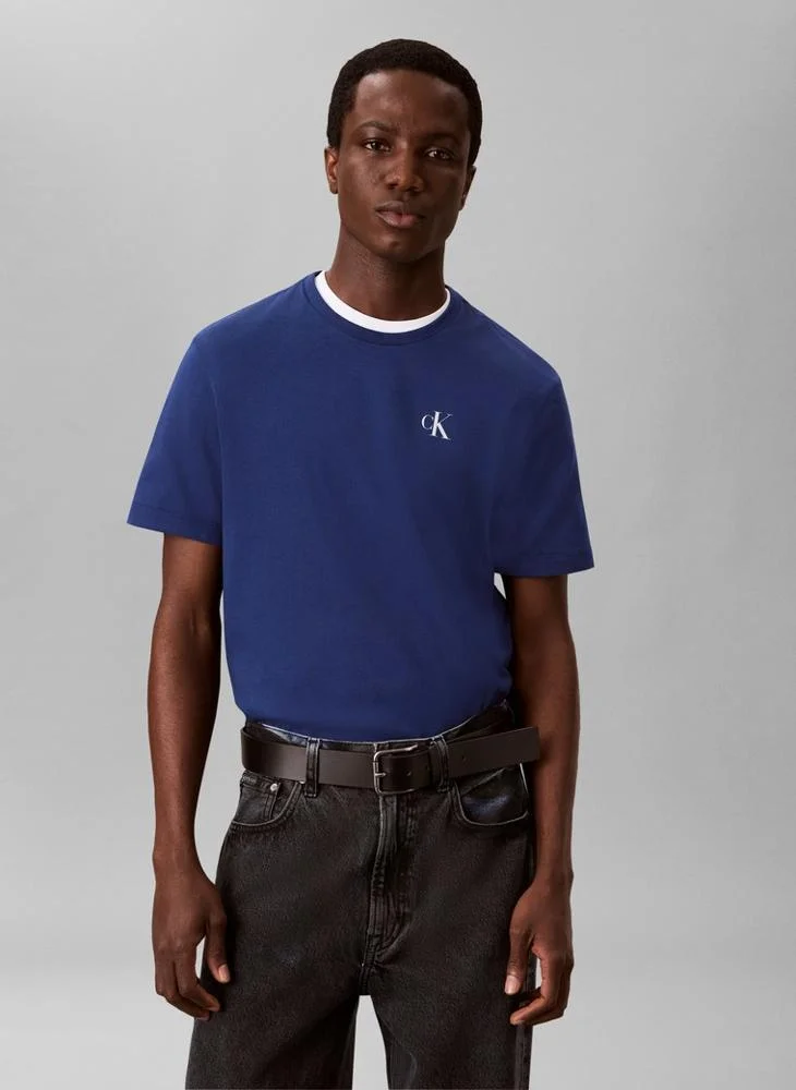 Back Logo Graphic Crew Neck T-Shirt