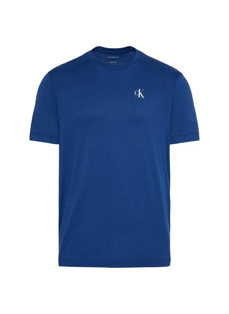 Calvin Klein Jeans  Back Logo Graphic Crew Neck T-Shirt for Men | Best Price UAE