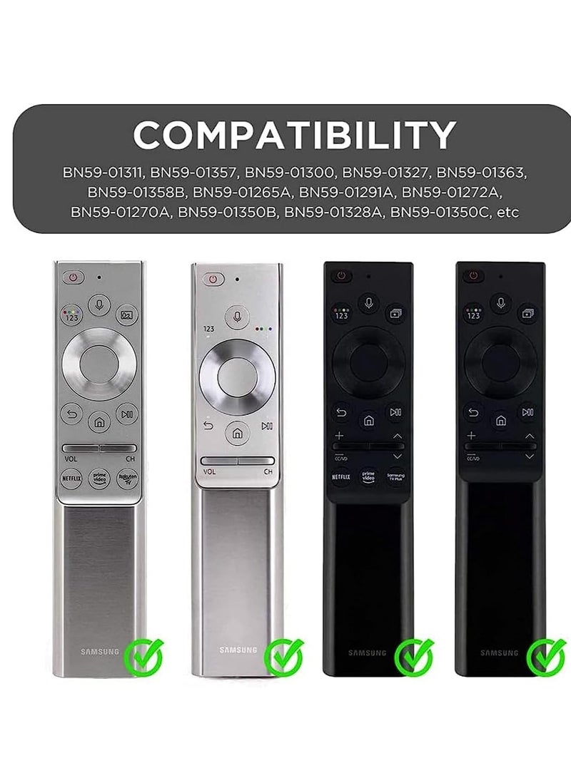 Zikra Silicone Remote Control Sleeve for Samsung BN59-01357A BN59-01363A 01311B Anti Slip Back Cover for Solar Cell Protective Case QLED 4K 8K Smart TV Orange - Image 5