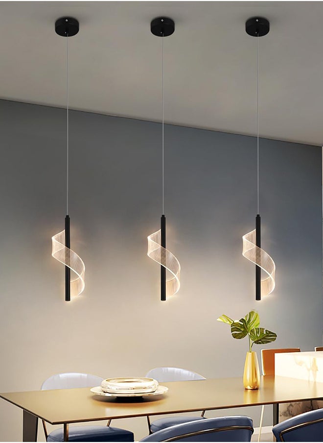RATSAW Modern LED Hanging Lamp Bedside Bedroom Pendant Light  - Image 2