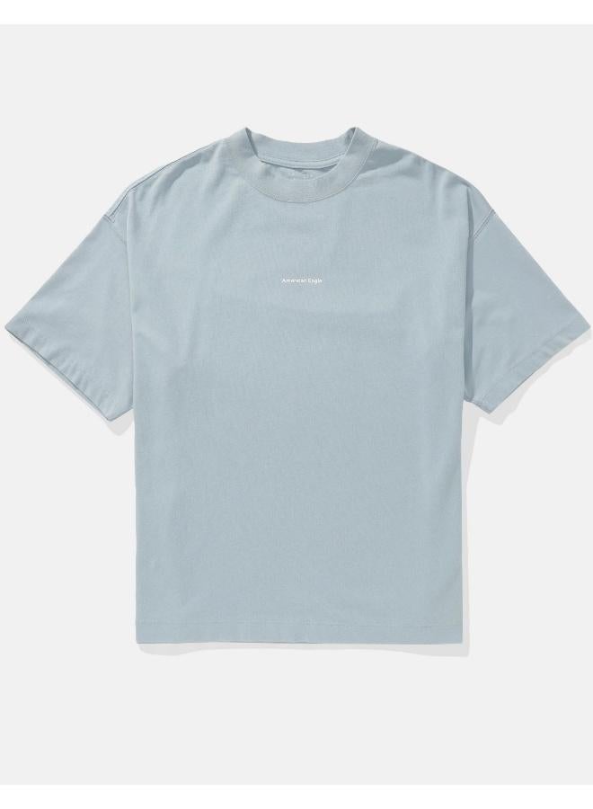 American Eagle AE Oversized Logo Graphic T-Shirt - Image 3