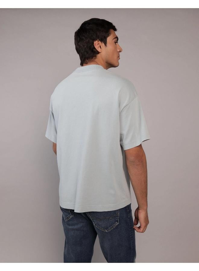 American Eagle AE Oversized Logo Graphic T-Shirt - Image 4