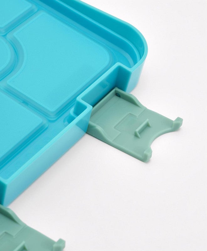 Bonfino Lunch Box, Ice Cream Theme, Easy to Carry, Leak-Proof Lid, Microwave Safe, 3 Years+, 22 x 15.5 x 5cm - Blue - Image 5