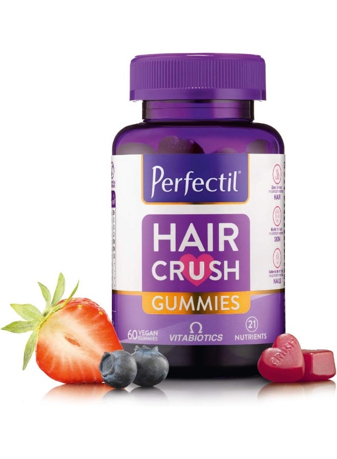 Perfectil Vitabiotics Hair Crush Gummies, 60 Tablets/Capsules - Image 1
