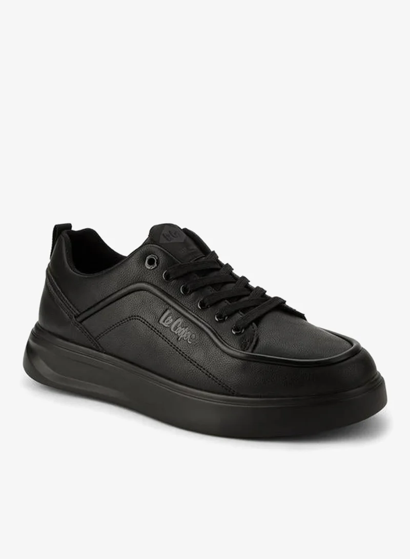Lee Cooper BLACK Men Lace-Up Ankle Sneakers for Men | Best Price UAE