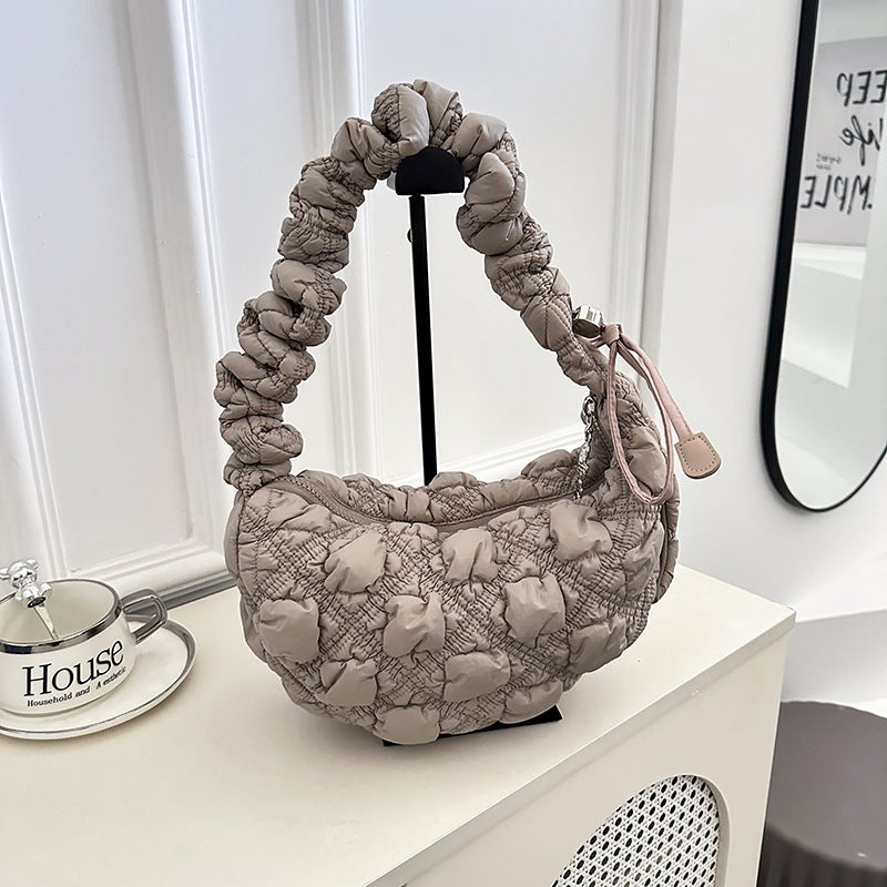 Women's Quilted Shoulder Bag in Multiple Colors - Image 5