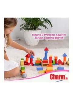 CHARMM زجاجة أطفال، منظف لعبة 2x750 مل  - Image 3