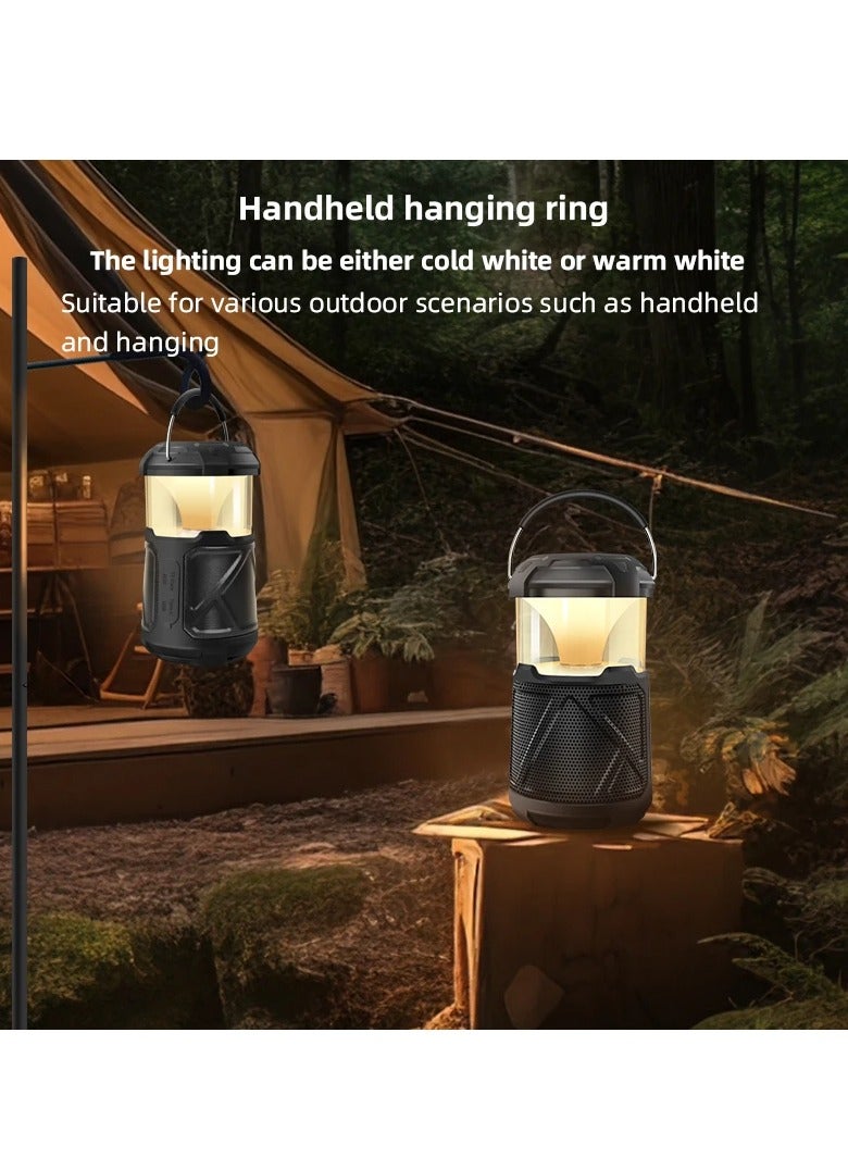 ProOne ProOne PSB4905 Portable Wireless Speaker with Camping Lantern, IPX5 Waterproof, 20W Power, Bluetooth 5.3, Power Bank Functionality  - Image 5