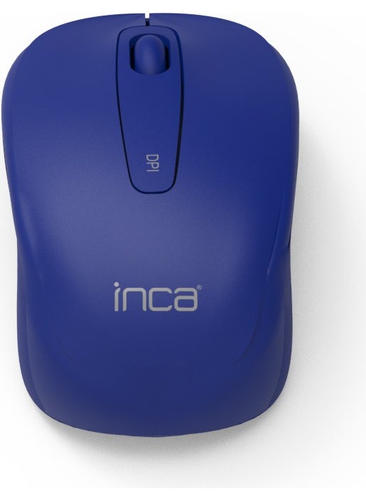 Inca IWM-331RM Silent Wireless Silent Mouse - Blue  - Image 4