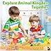 PLAY Farm Animals Color Dough Toys for Kids Ages 248 Big Red Barn Farm Playset with Animal Figures Clay Dough Modeling Tools Art Crafts Toddler Learning Toy Ideal Christmas Birthday Gifts - Image 4