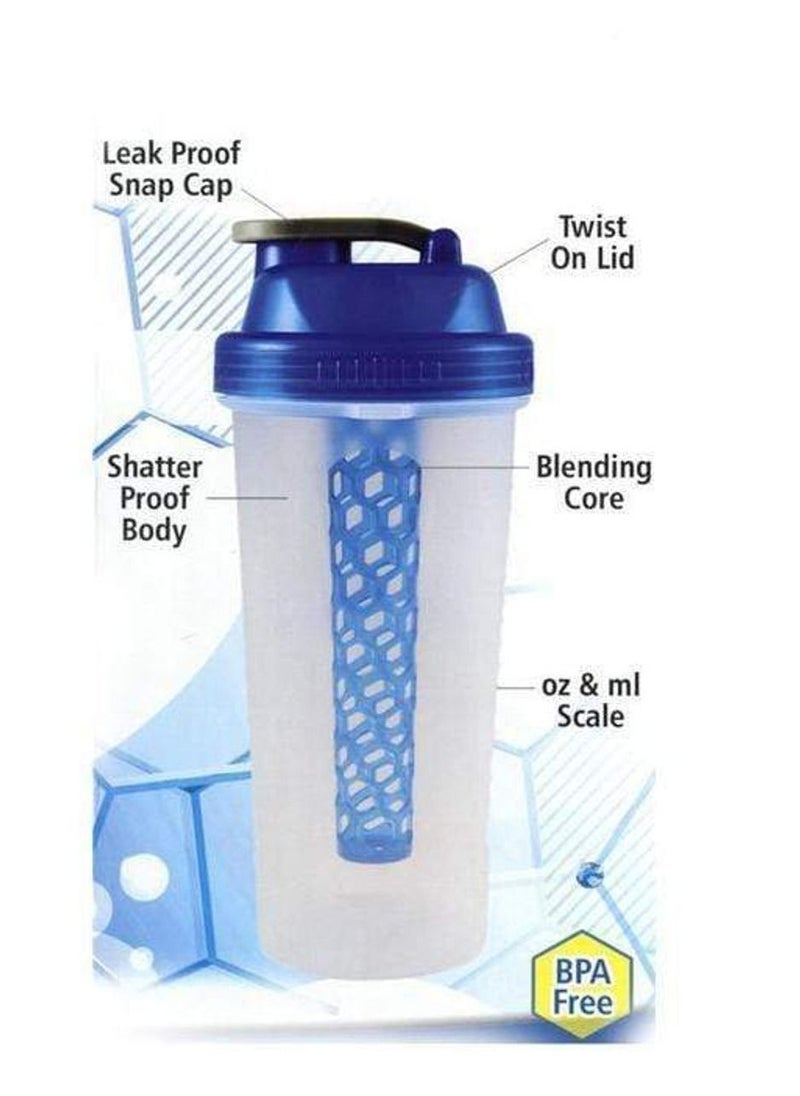 Generic - Portable hand blender with internal vertical strainer for drinks, juices and protein, suitable for the gym, trips and home - Image 1