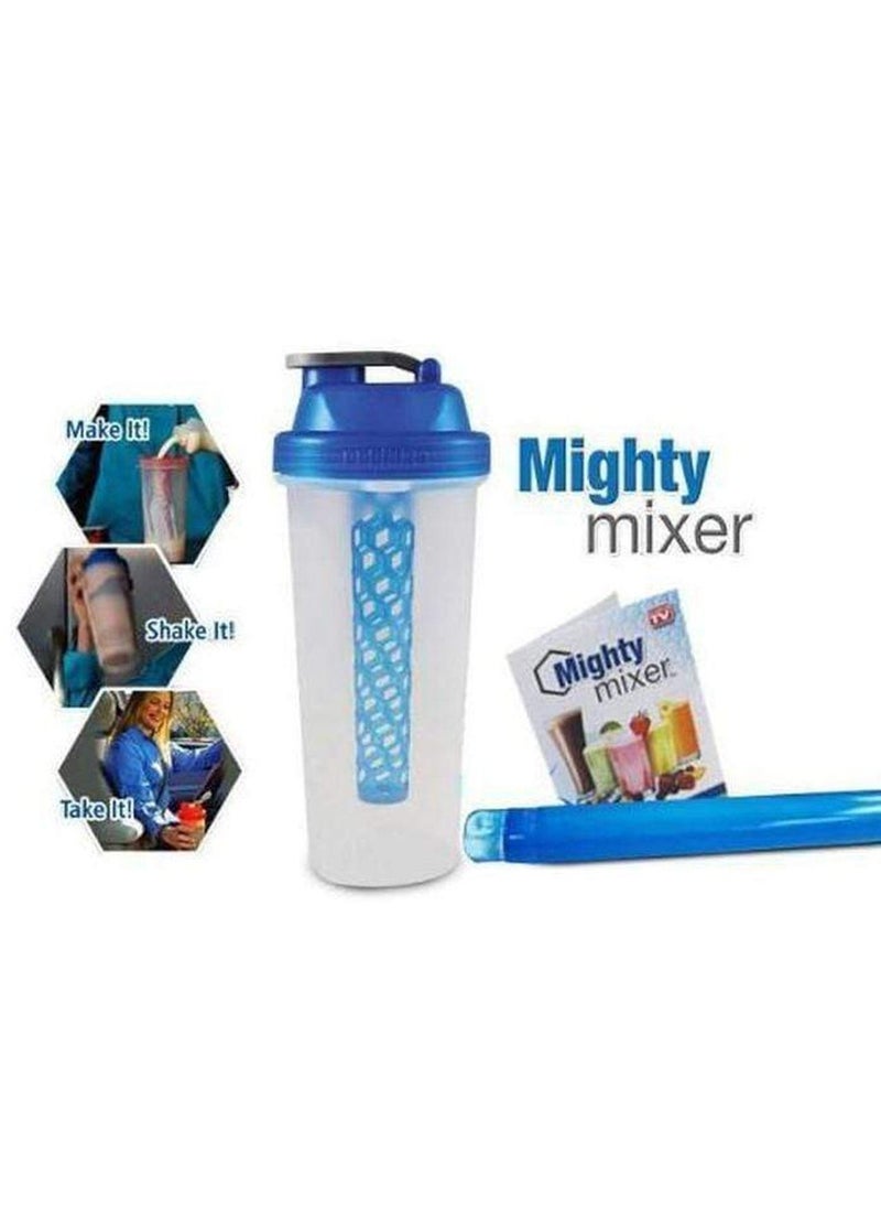 Generic - Portable hand blender with internal vertical strainer for drinks, juices and protein, suitable for the gym, trips and home - Image 1