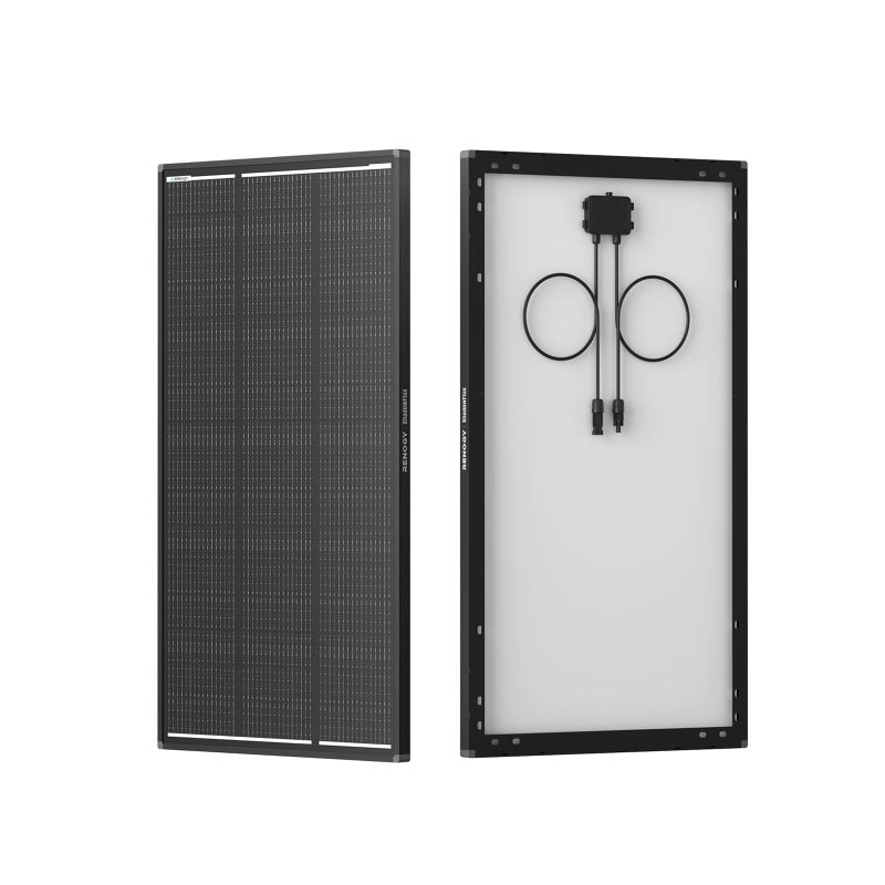 Renogy ShadowFlux Solar Panels, N-Type Anti-Shading Panels for 12V/24V Systems with 25% High-Efficiency PV Modules, 120W ShadowFlux N-Type Panel - Image 1