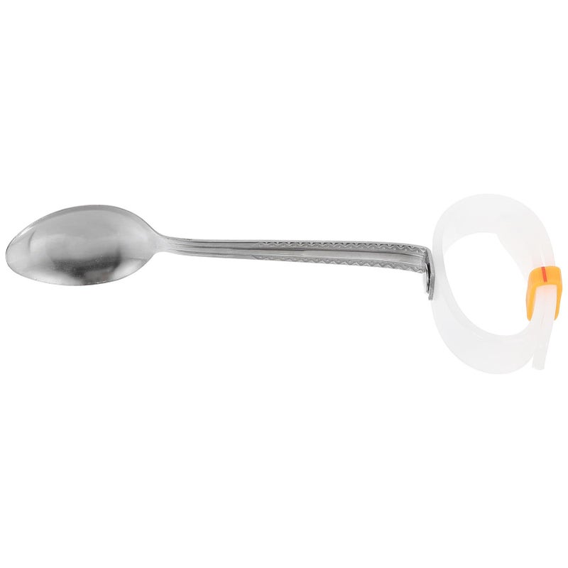 BestYash Adaptive Eating Utensils For Elderly Multi Color Portable Built Up Handles - Image 2
