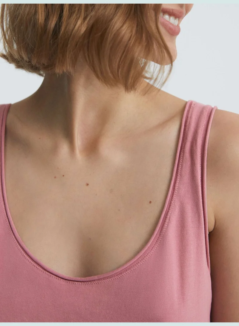oysho Cotton camisole top