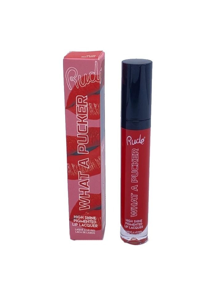 RUDE cosmetics What a Pucker Lip Gloss - BULL SPITT - Image 1