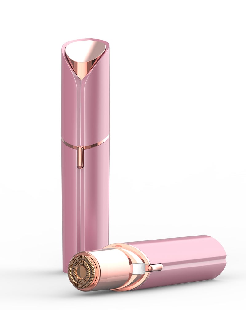 إيكيوك جهاز إزالة شعر الوجه القابل لإعادة الشحن لإزالة شعر الوجه للنساء ماكينة إزالة شعر الوجه للنساء غير مؤلمة وردي اللون - Image 2