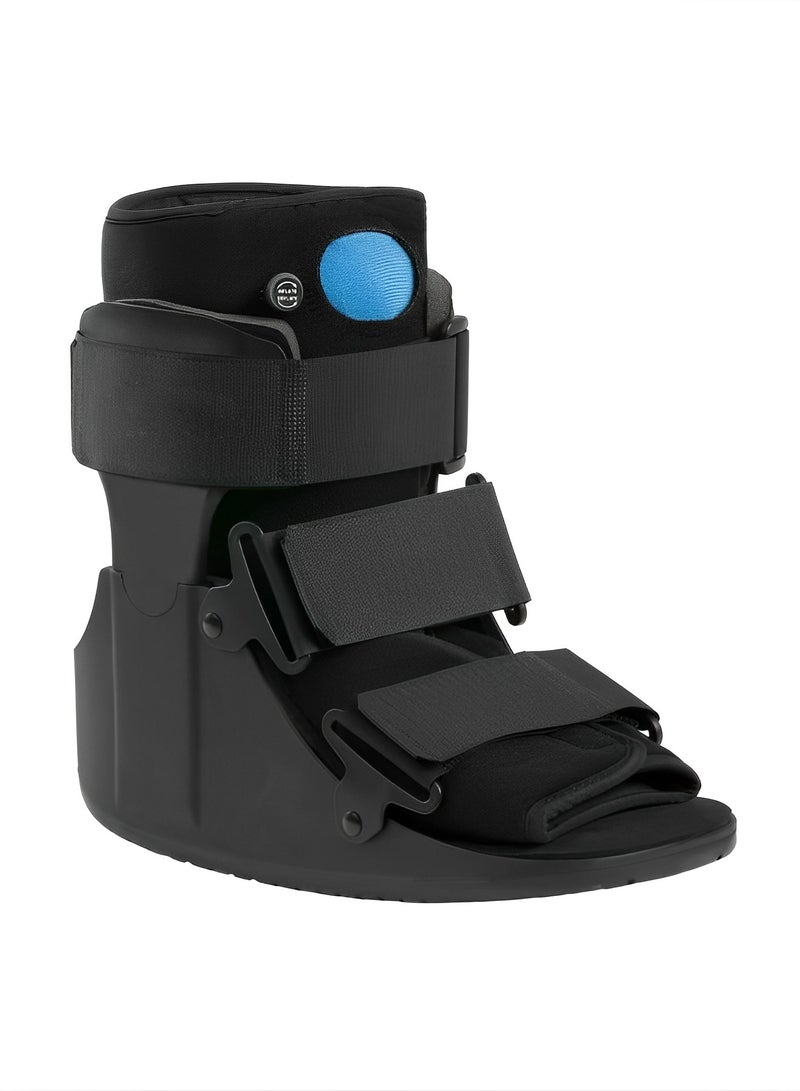 Bukela Short Air Cam Walker Fracture Boot – Adjustable Air Cushion Ankle Support, Lightweight Medical Boot for Broken Foot or Sprains, Universal Design (Left/Right), Breathable Recovery Walking Aid  - Image 1