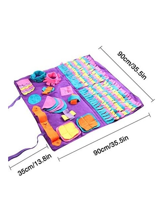 نيبمينينت Pet Brain Games Snuffle Mat Multicolour 90 x 35cm - Image 2
