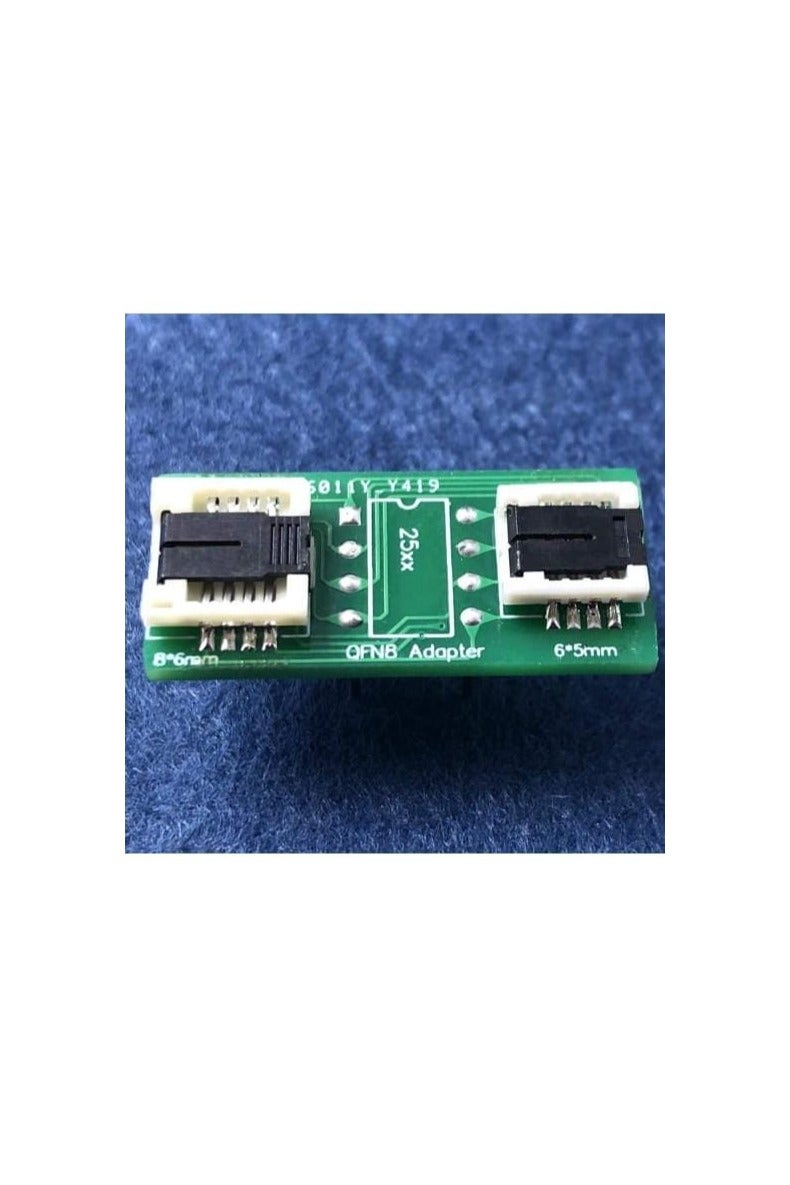 Bios Adapter burner, QFN8 /WSON8/MLF8/MLP8/DFN8 to DIP8 Universal Two-in-one Socket/Adapter for Both 6 * 5MM and 8 * 6MM Chips - Image 3