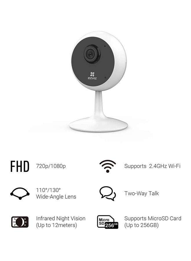 EZVIZ Indoor Security Camera 1080P Wifi Baby Monitor, Smart Motion Detection, Two-Way Audio, 40Ft Night Vision, Works With Alexa & Google Assistant(C1C) - Image 2