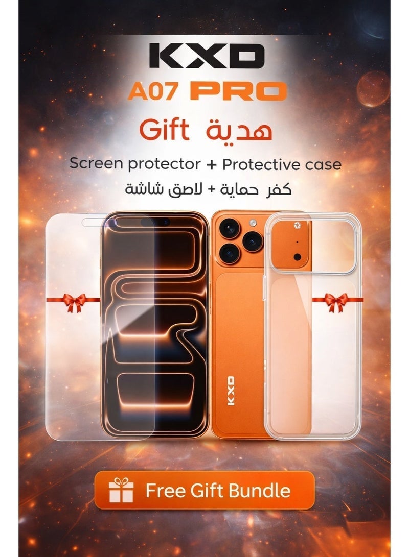 كيه إكس دي KXD A07 Pro – هاتف ذكي بسعة 128GB وذاكرة 12GB RAM بأداء قوي وكاميرا احترافية - Image 3