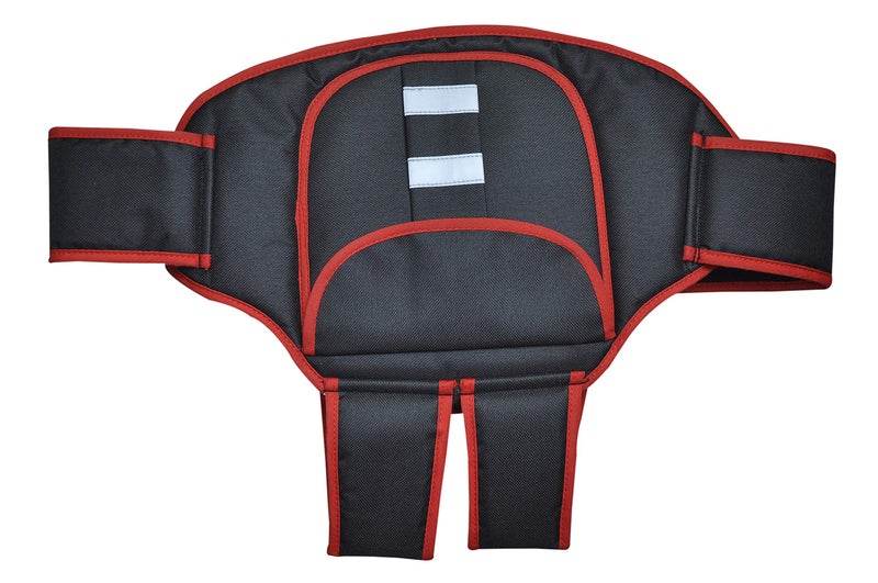 Crawl'in Kids Adjustable Safety Harness Belt For Kids/Newborn Babies Vehicle Motorcycle Ride Strap For Two Wheeler-Red - Image 5