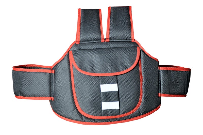 Crawl'in Kids Adjustable Safety Harness Belt For Kids/Newborn Babies Vehicle Motorcycle Ride Strap For Two Wheeler-Red - Image 4