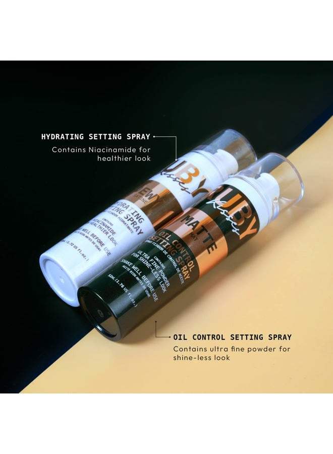 Ruby Kisses Setting Spray - Ultra-fine mist, Sets makeup, Long-Lasting Formula for a Flawless Finish (Matte) - Image 2
