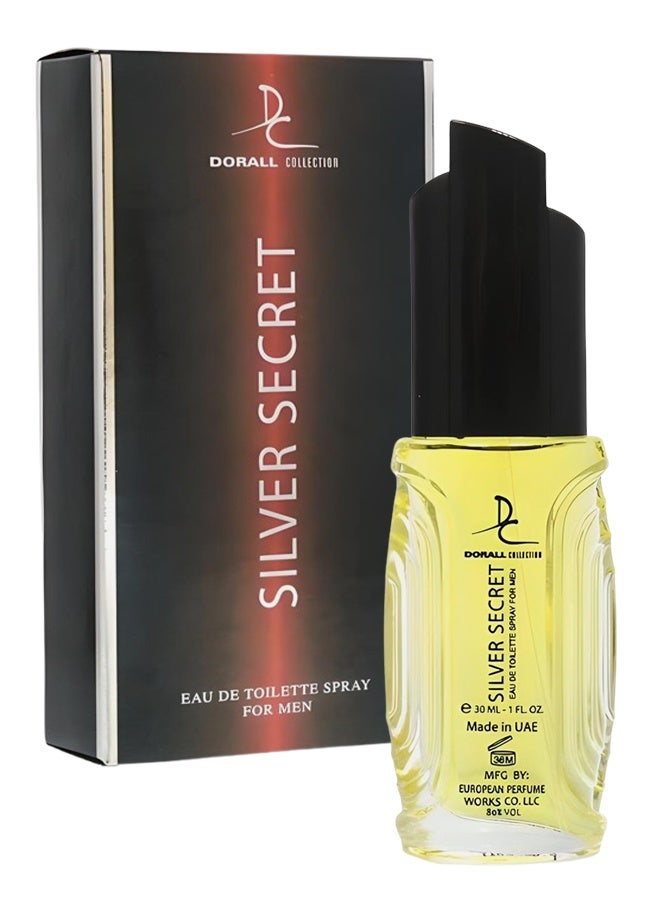DORALL COLLECTION 7 Pieces Silver Secret Perfume For Men 30ml EDT - Image 2