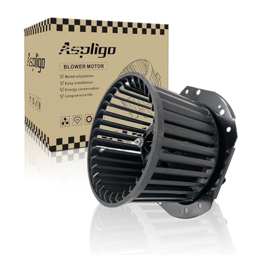 Aspligo 700091 AC Heater Blower Motor Fan Assembly Fit for Chevy Blazer c10 c20 c1500 k10 k20 k1500 k2500 r10 r20 r1500 r2500 v10 v20 Suburban c1500 c2500 c3500 k1500 k2500 k3500 Pickup for Gmc - Image 1