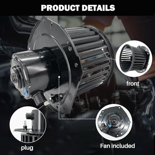 Aspligo 700091 AC Heater Blower Motor Fan Assembly Fit for Chevy Blazer c10 c20 c1500 k10 k20 k1500 k2500 r10 r20 r1500 r2500 v10 v20 Suburban c1500 c2500 c3500 k1500 k2500 k3500 Pickup for Gmc - Image 3
