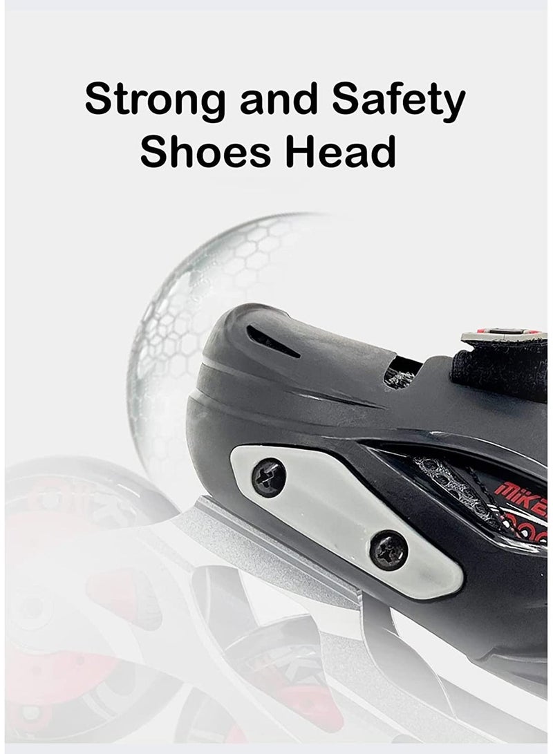 جي تي-ويل أحذية تزلج مضمنة احترافية ، زلاجات دوارة قابلة للتعديل مع أحذية تزلج أمان عالية الأداء - Image 3