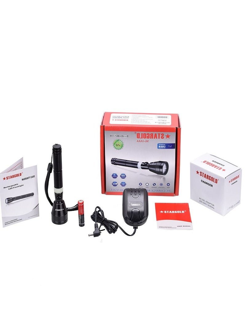 Stargold Flashlight Premium Quality Rechargeable SG-2AAA  - Image 2