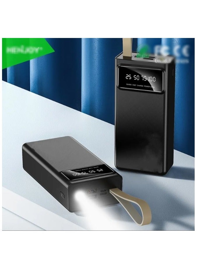 Beauenty 30,000mAh Power Bank with Dual USB, USB-C  Micro USB – Fast Charging Portable Charger | High Capacity External Battery for Smartphones, Tablets  More - Image 4