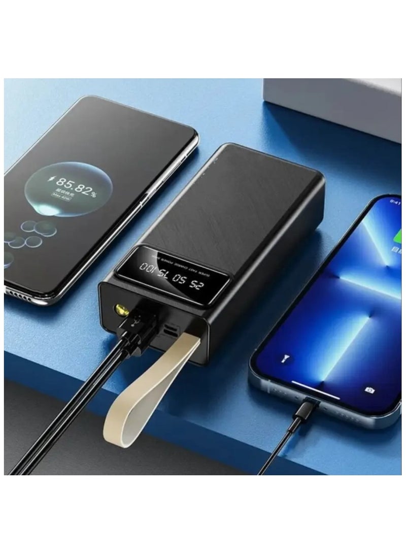 Beauenty 30,000mAh Power Bank with Dual USB, USB-C  Micro USB – Fast Charging Portable Charger | High Capacity External Battery for Smartphones, Tablets  More - Image 1