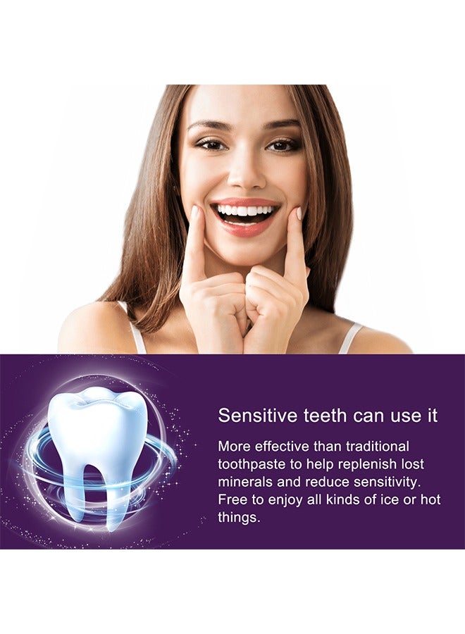 EELHOE Purple Corrector - V34 Colour Corrector, Tooth Stain Concealer, Teeth Whitening Booster, Purple Toothpaste, Colour Correcting, Tooth Colour Corrector - Image 4