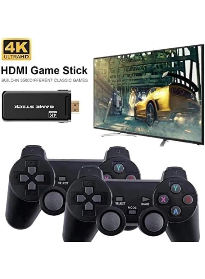4K Ultra HD Plug & Play Wireless TV Retro Gaming System with 24,000+ Games & 10 Emulators - Image 2