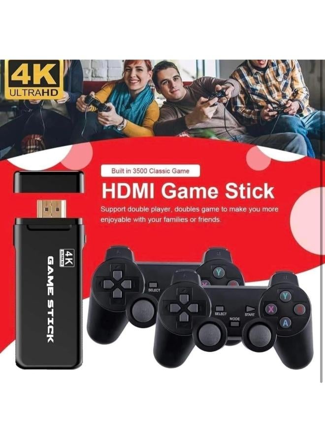 4K Ultra HD Plug & Play Wireless TV Retro Gaming System with 24,000+ Games & 10 Emulators - Image 4