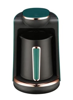 Dream Zone Automatic Turkish Coffee Maker Portable Machine | 4 Cups Capacity (240ml) | Easy Electric Coffee Maker For Office Home & Cafe (Green, Single)  - Image 1