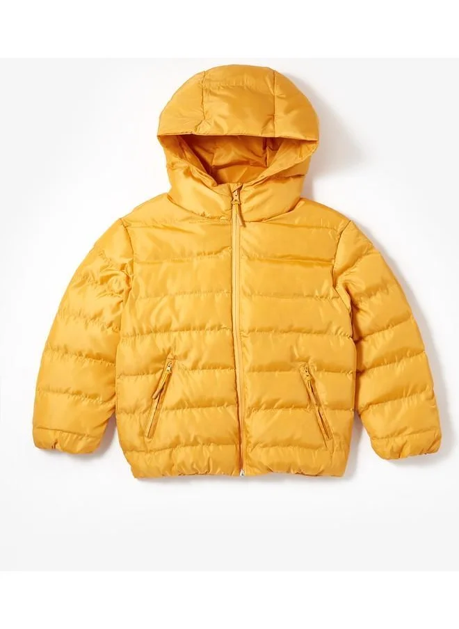 جون June Boy Basic Coat Mustard