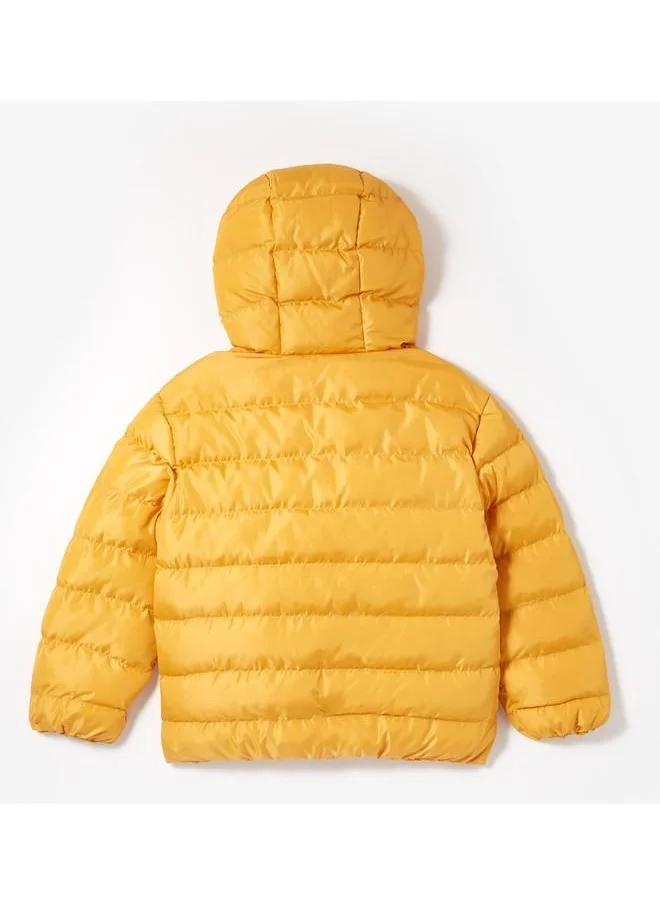 JUNE June Boy Basic Coat Mustard