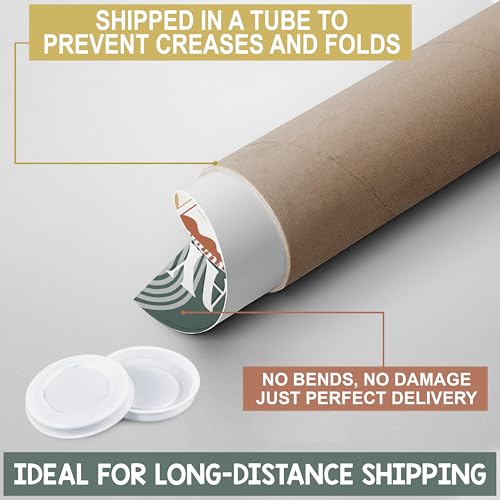 BEAWART Modern Boho Classroom Birthday Chart 16x24 Happy Bday Calendar Poster for Student Teacher Kids Back To School Bulletin Board Decoration Reusable Teaching Supplies Gift Shipped in Tube - Image 3