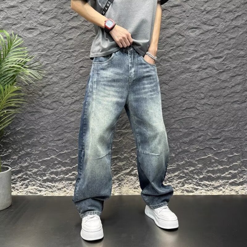 Unisex Casual Daily Denim Jeans - Image 5